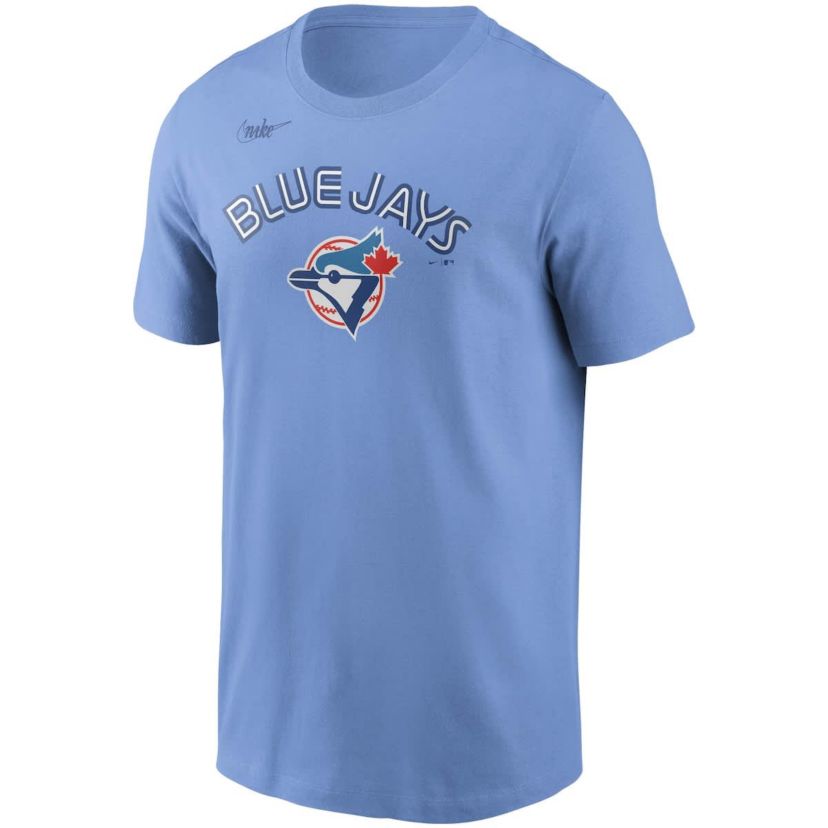 Toronto Blue Jays MLB Nike Roberto Alomar Powder Toronto Jays Cooperstown Collection Name & Number T-Shirt