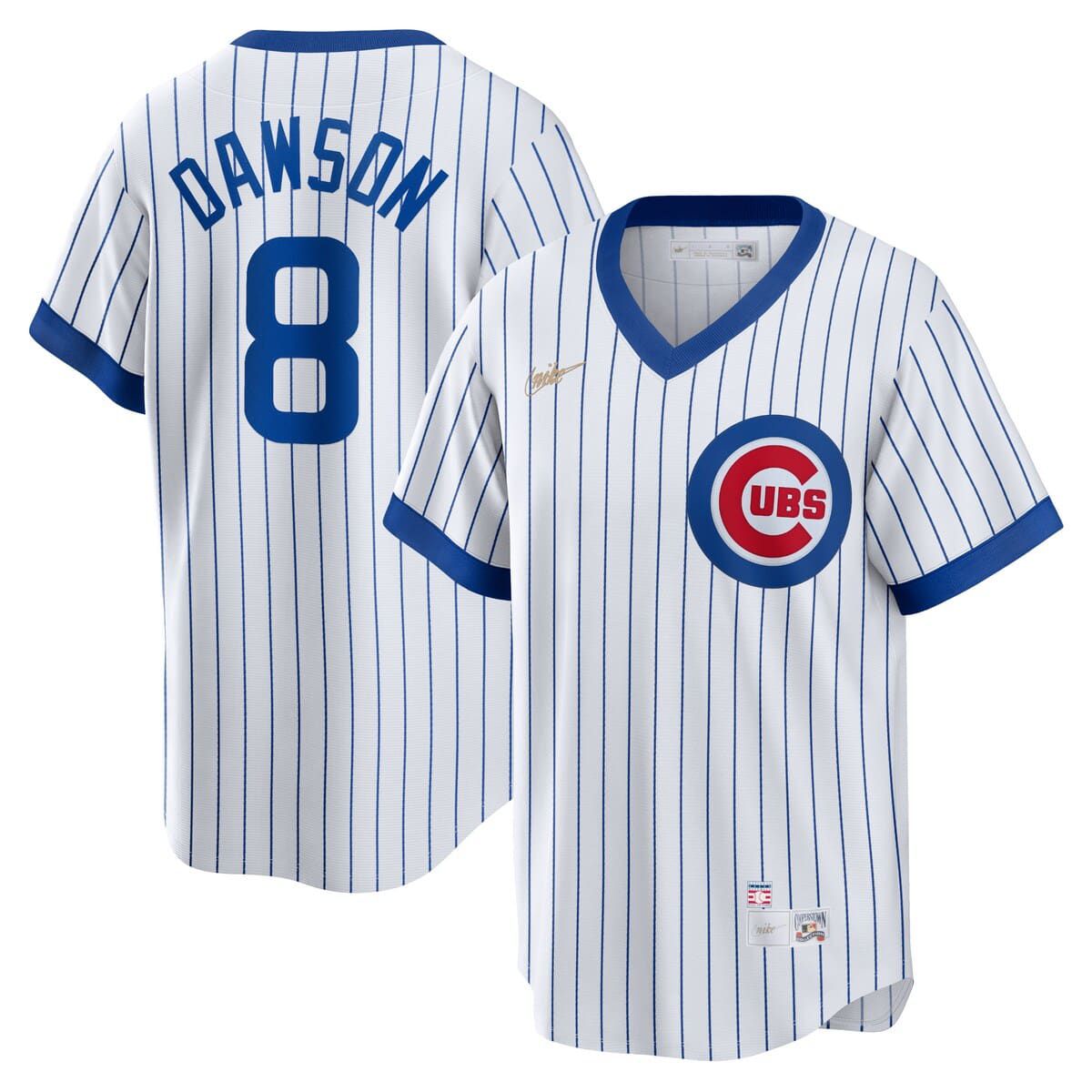 MLB Nike Andre Dawson Chicago Cubs Home Cooperstown Collection Player Jersey