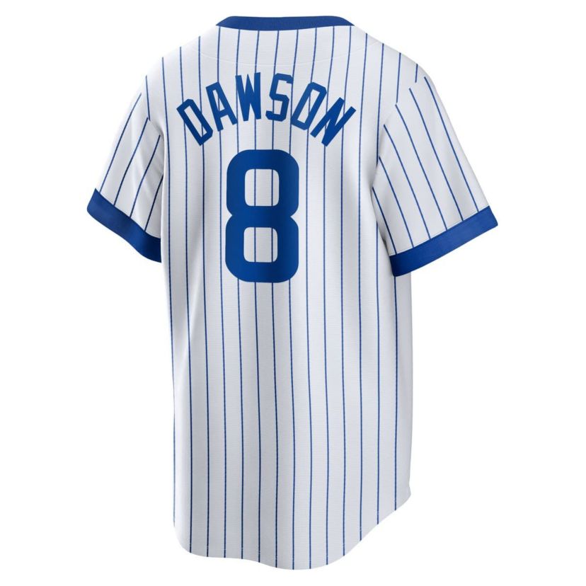 MLB Nike Andre Dawson Chicago Cubs Home Cooperstown Collection Player Jersey