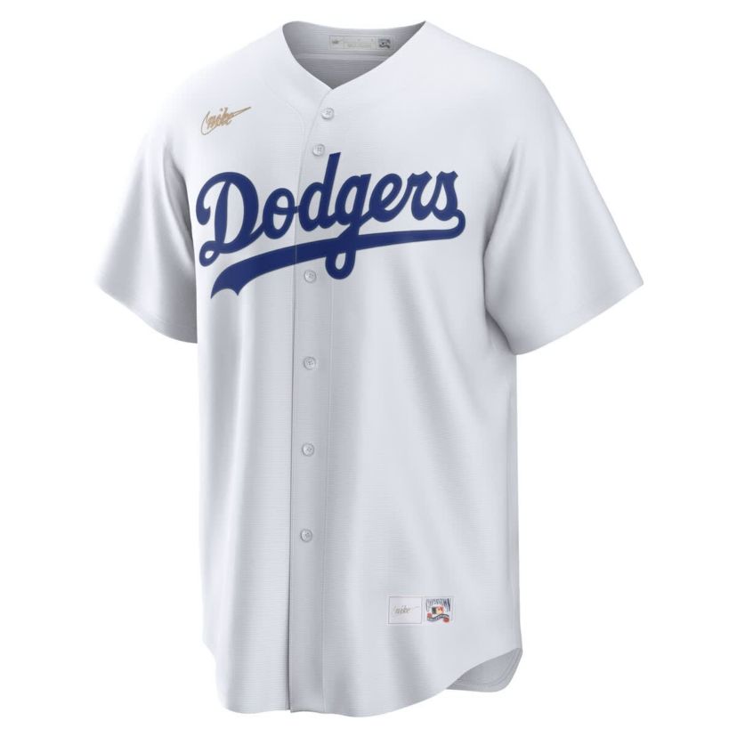 Cooperstown Teams Nike Jackie Robinson Brooklyn Dodgers Home Cooperstown Collection Player Jersey