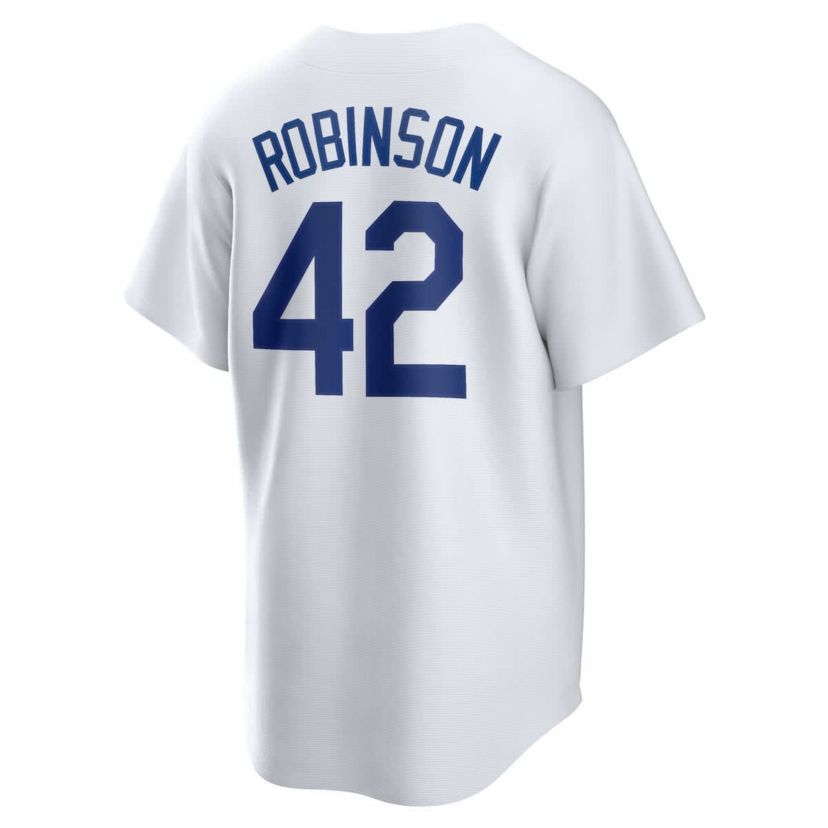 Cooperstown Teams Nike Jackie Robinson Brooklyn Dodgers Home Cooperstown Collection Player Jersey
