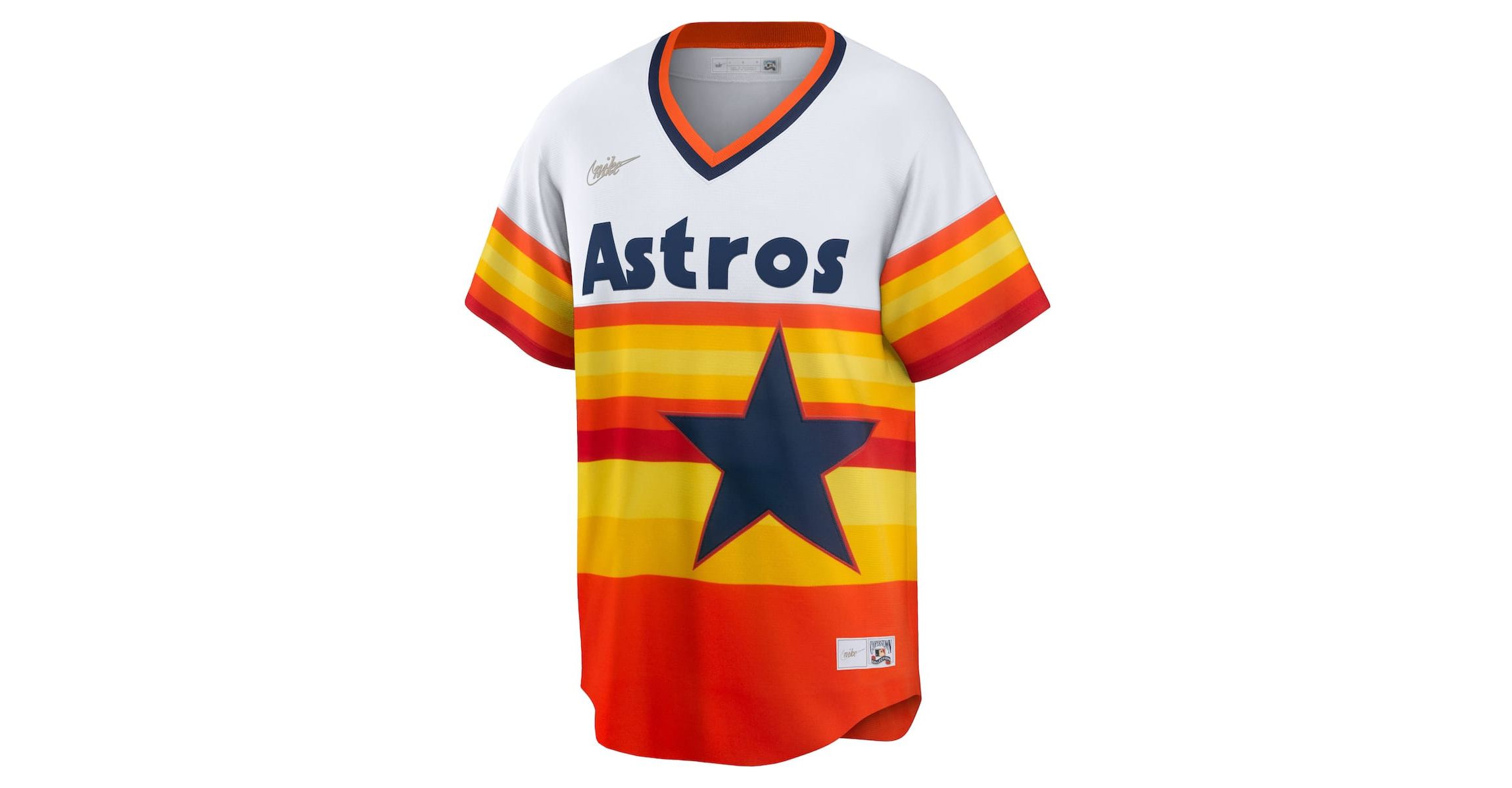 MLB Nike Craig Biggio Houston Astros Home Cooperstown Collection Player Jersey