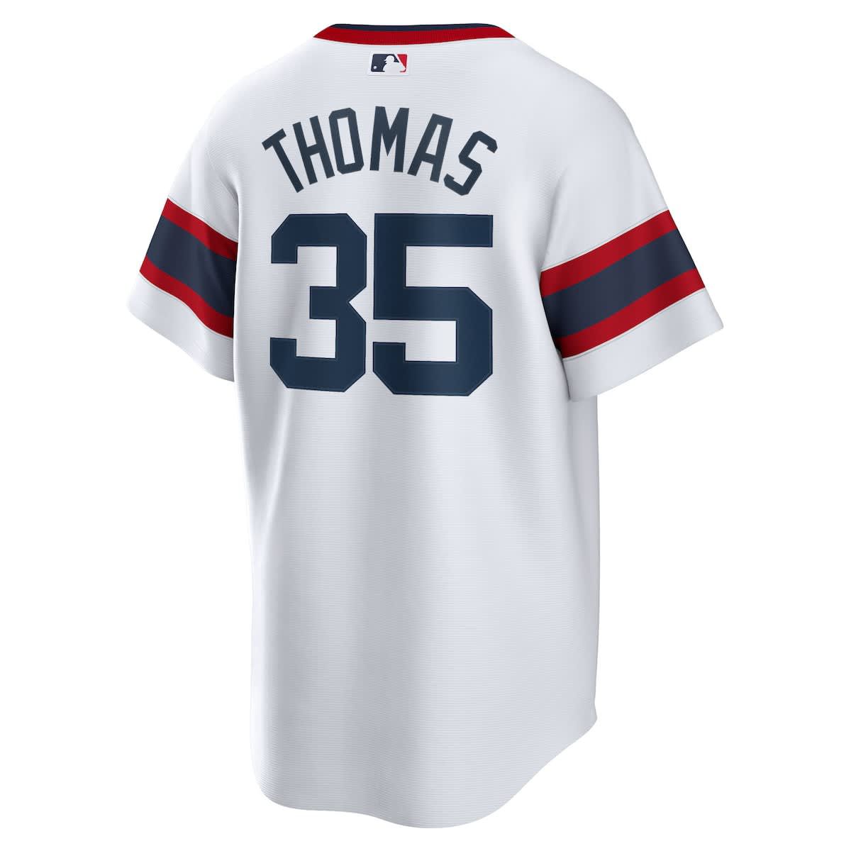 Chicago White Sox MLB Nike Frank Thomas Chicago Sox Home Cooperstown Collection Player Jersey