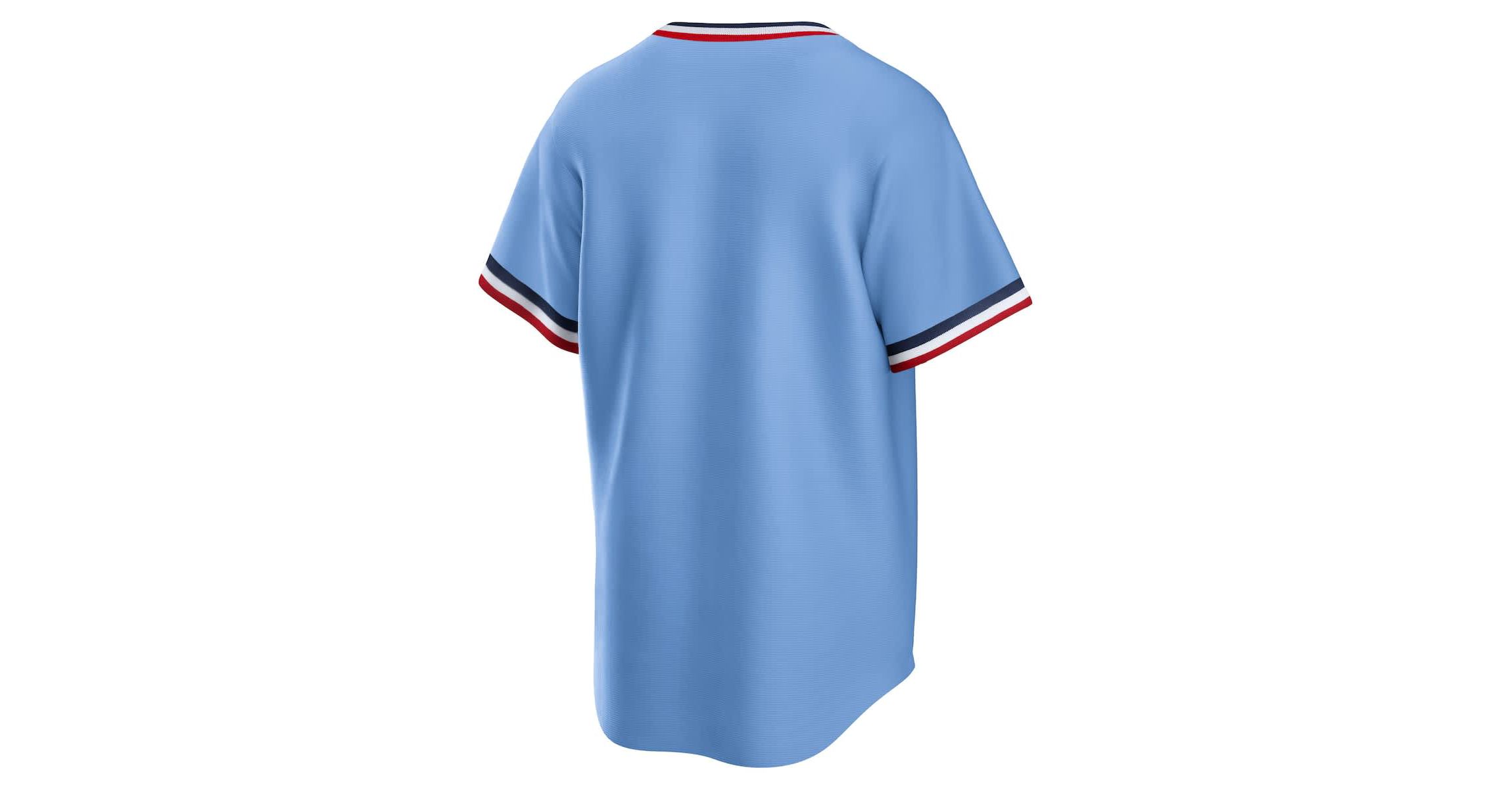 MLB Nike Light Minnesota Twins Road Cooperstown Collection Team Jersey