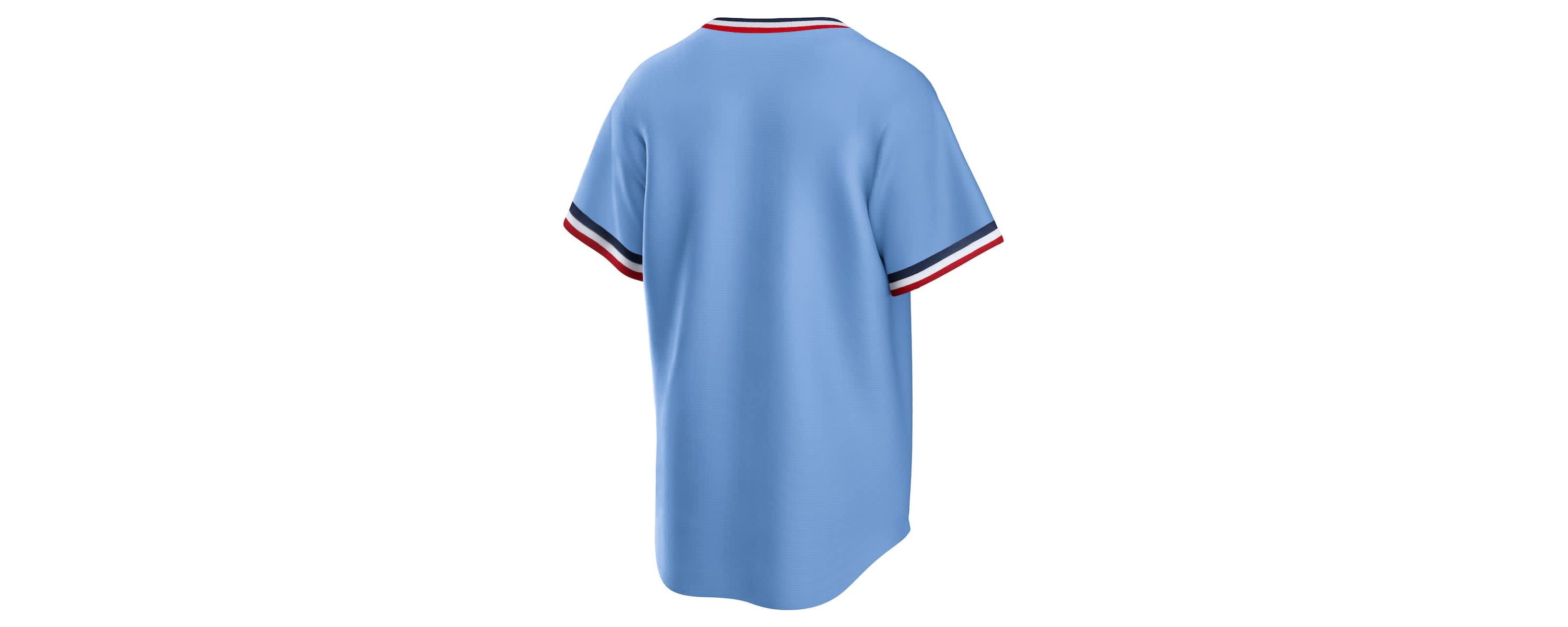 MLB Nike Light Minnesota Twins Road Cooperstown Collection Team Jersey