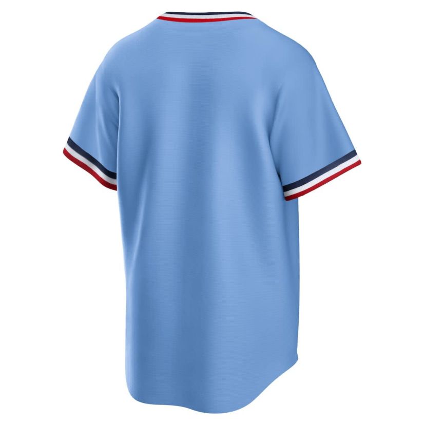 MLB Nike Light Minnesota Twins Road Cooperstown Collection Team Jersey