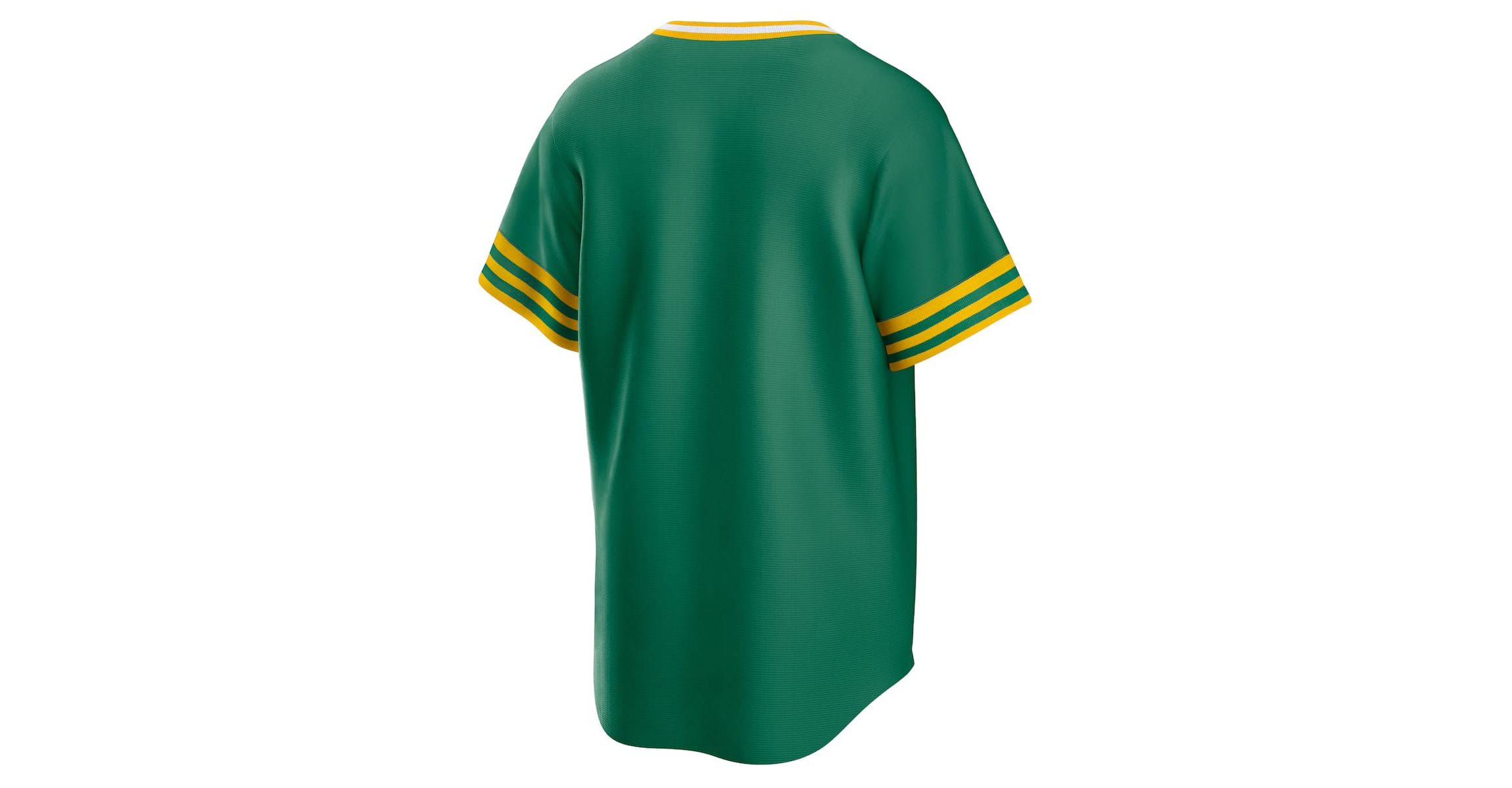 Oakland Athletics MLB Nike Kelly Athletics Road Cooperstown Collection Team Jersey