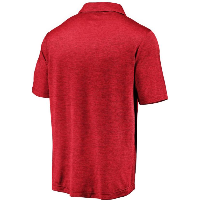 MLB Fanatics Cincinnati Reds Iconic Striated Primary Logo Lightweight Polo