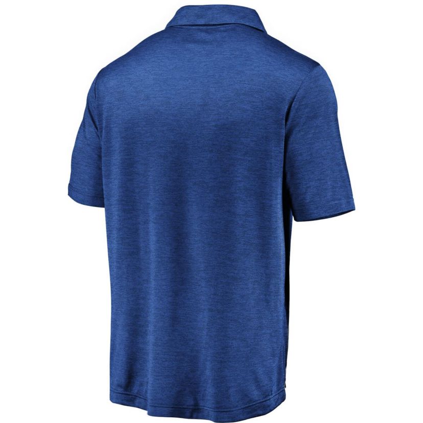 MLB Fanatics Kansas City Royals Iconic Striated Primary Logo Lightweight Polo