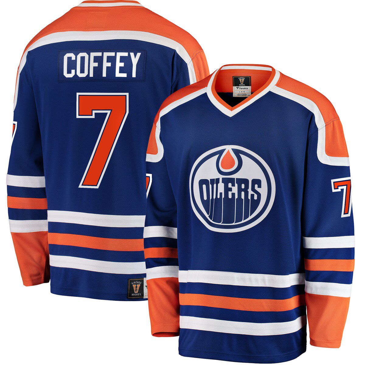 NHL Fanatics Paul Coffey Edmonton Oilers Premier Breakaway Retired Player Jersey