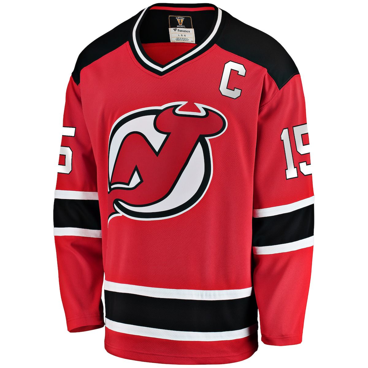 NHL Fanatics Jamie Langenbrunner New Jersey Devils Premier Breakaway Retired Player Jersey