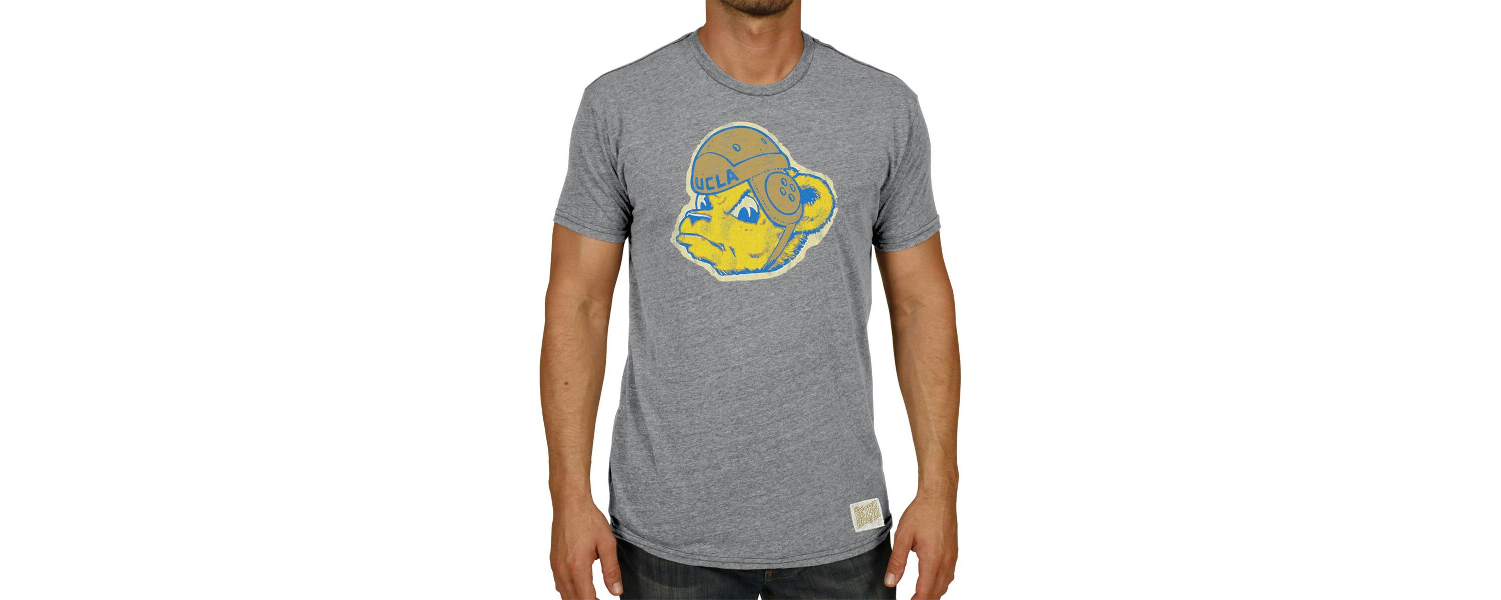 NCAA ed UCLA Bruins Vintage Logo Tri-Blend T-Shirt