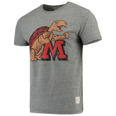 NCAA ed Maryland Terrapins Vintage Logo Tri-Blend T-Shirt