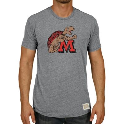 NCAA ed Maryland Terrapins Vintage Logo Tri-Blend T-Shirt