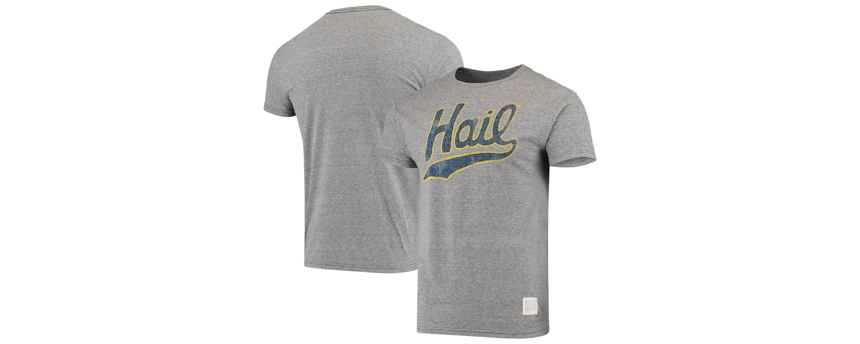 NCAA ed Michigan Wolverines Vintage Hail Tri-Blend T-Shirt