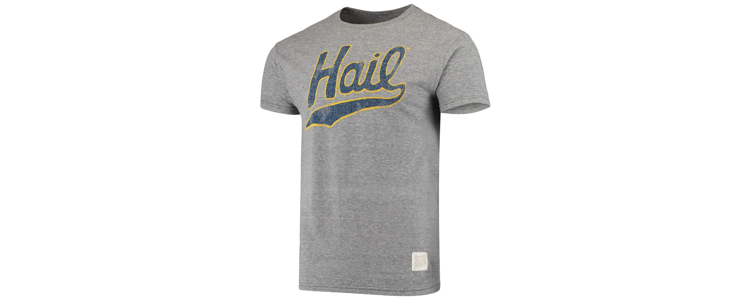NCAA ed Michigan Wolverines Vintage Hail Tri-Blend T-Shirt