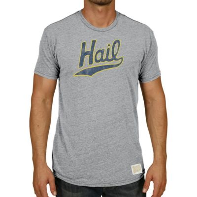 NCAA ed Michigan Wolverines Vintage Hail Tri-Blend T-Shirt