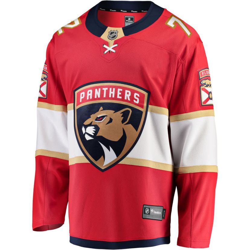 NHL Fanatics Sergei Bobrovsky Florida Panthers Breakaway Player Jersey