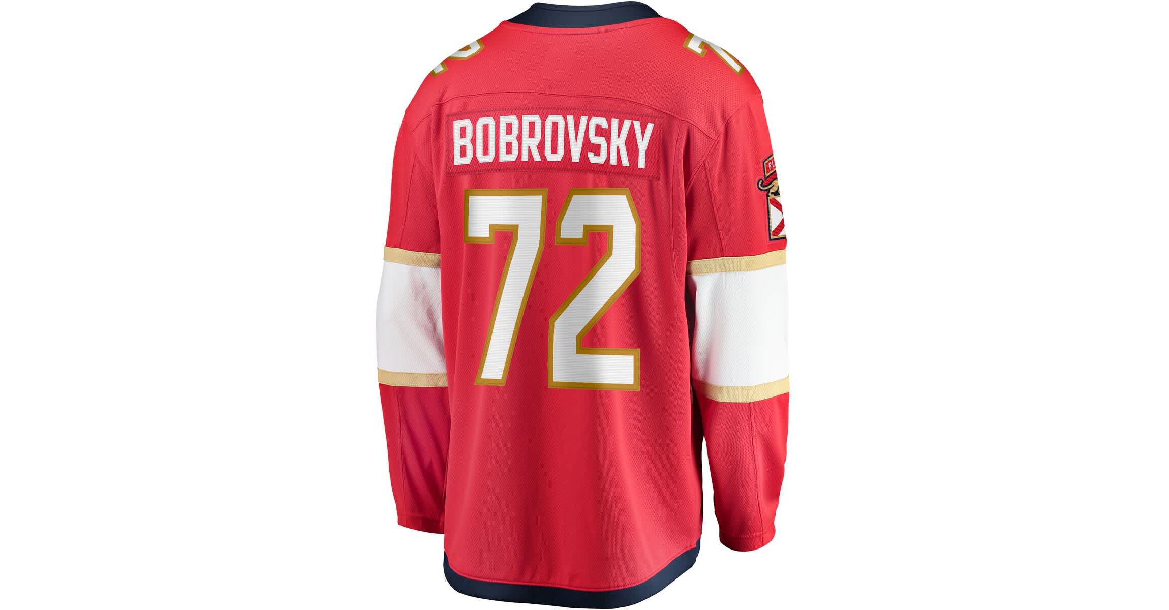NHL Fanatics Sergei Bobrovsky Florida Panthers Breakaway Player Jersey