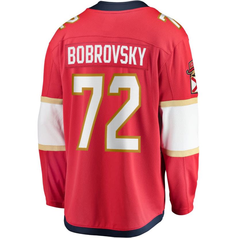 NHL Fanatics Sergei Bobrovsky Florida Panthers Breakaway Player Jersey