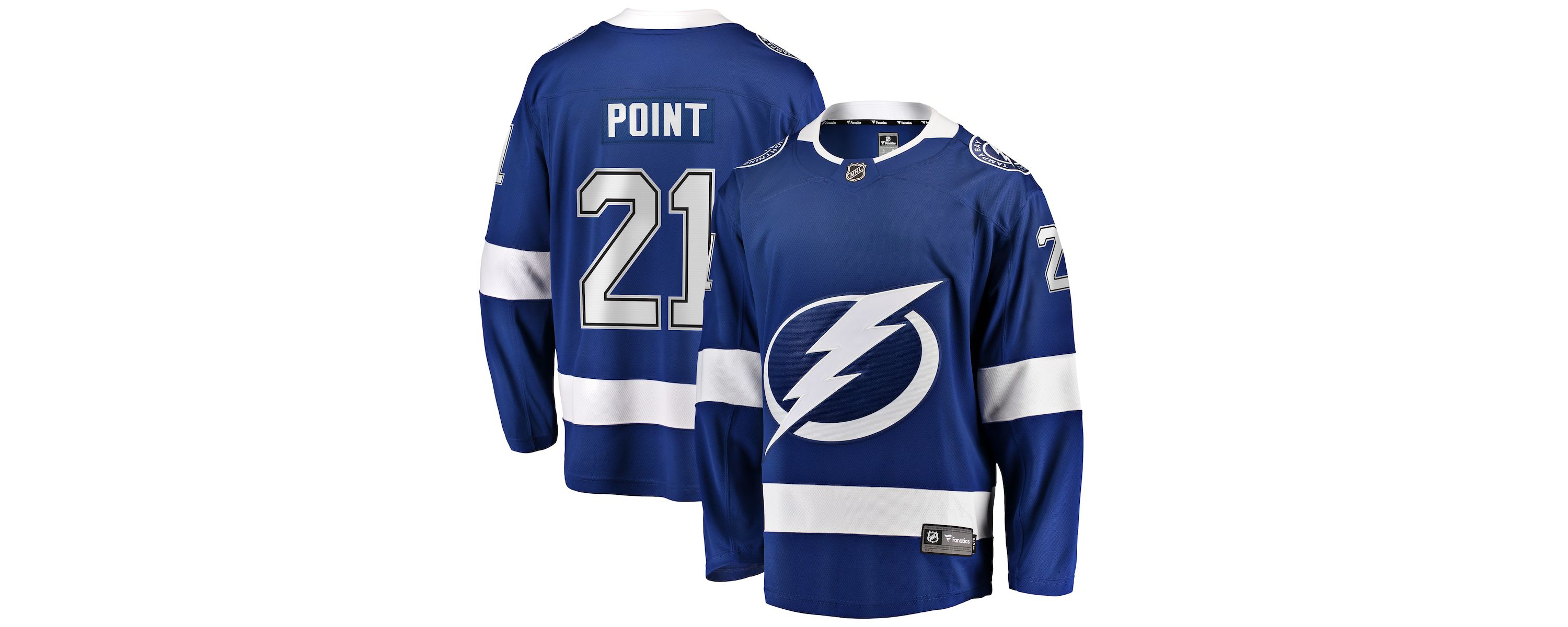 NHL Fanatics Brayden Point Tampa Bay Lightning Home Breakaway Player Jersey
