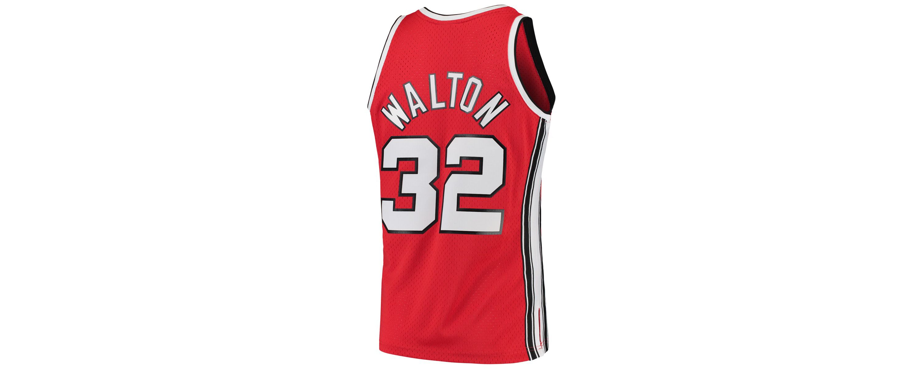 NBA Bill Walton Portland Trail Blazers 1976/77 Hardwood Classics Swingman Jersey