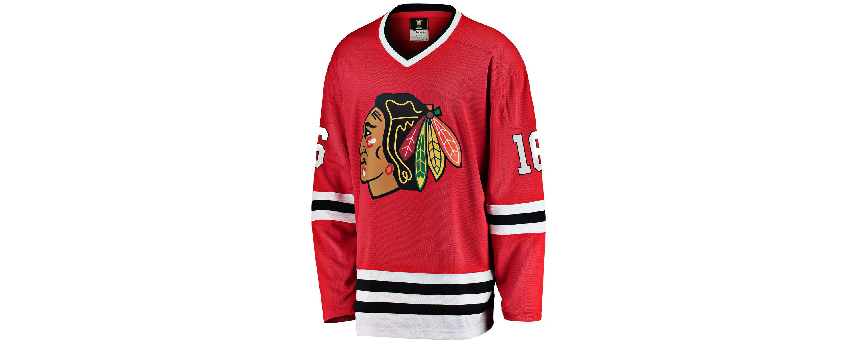 NHL Fanatics Eddie Olczyk Chicago Blackhawks Premier Breakaway Retired Player Jersey