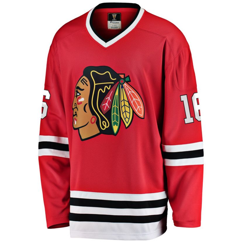 NHL Fanatics Eddie Olczyk Chicago Blackhawks Premier Breakaway Retired Player Jersey