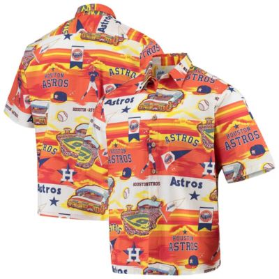 MLB Houston Astros Scenic Button-Up Shirt