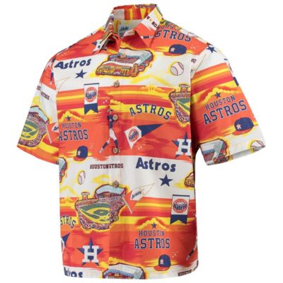 MLB Houston Astros Scenic Button-Up Shirt