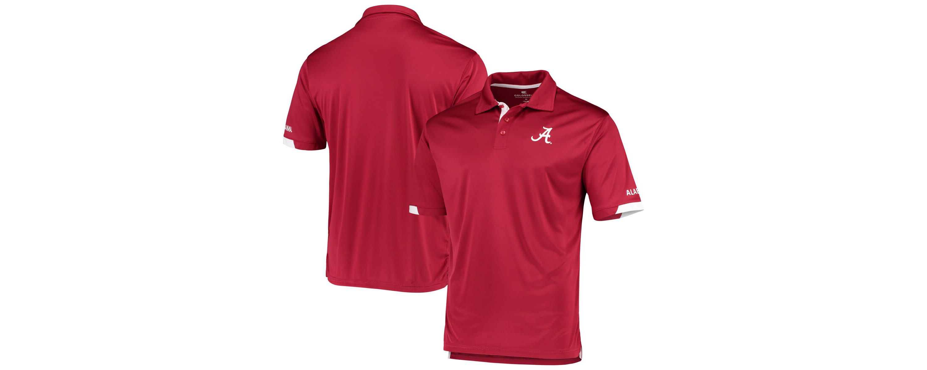 Alabama Crimson Tide NCAA Alabama Tide Santry Lightweight Polo