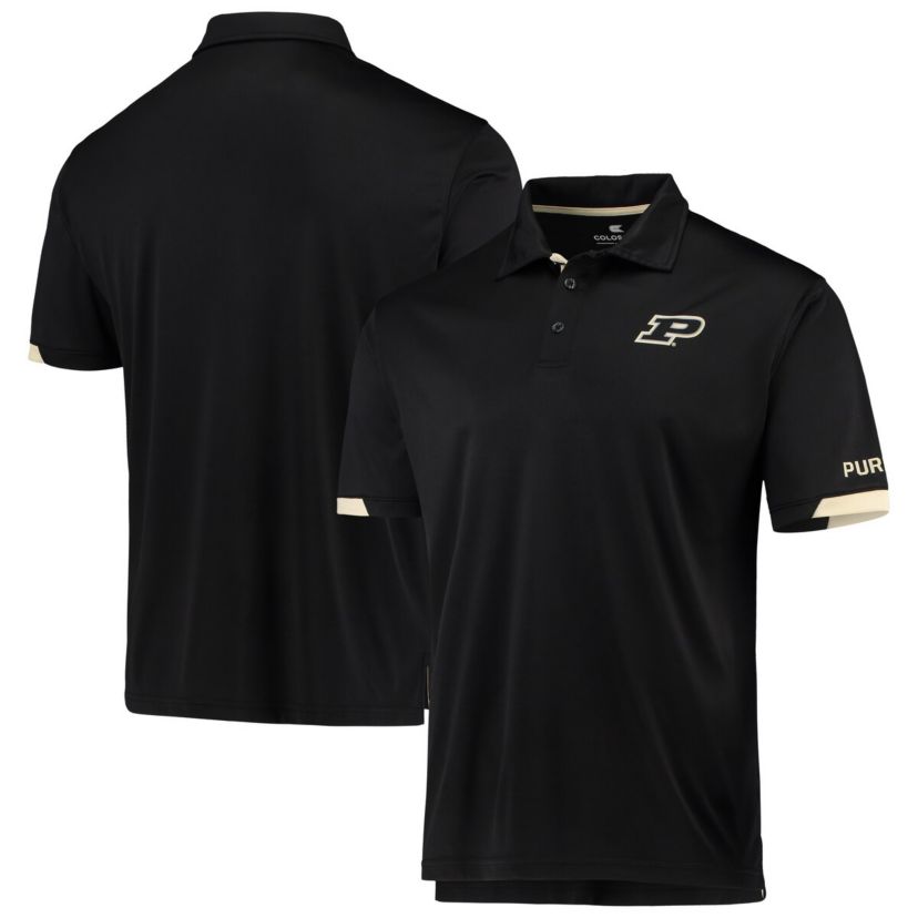 NCAA Purdue Boilermakers Santry Lightweight Polo