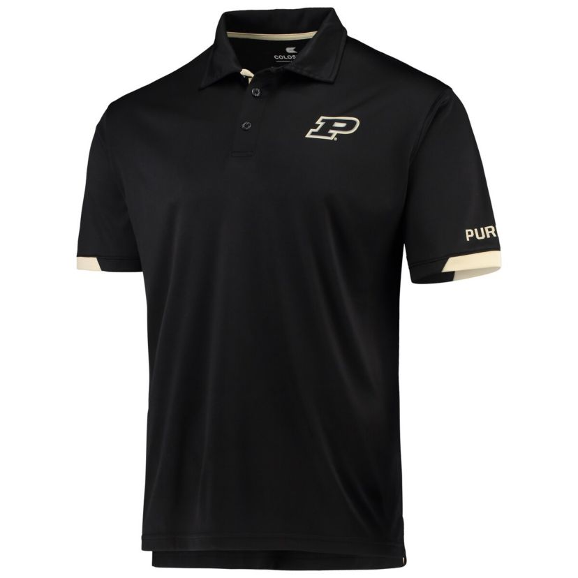 NCAA Purdue Boilermakers Santry Lightweight Polo