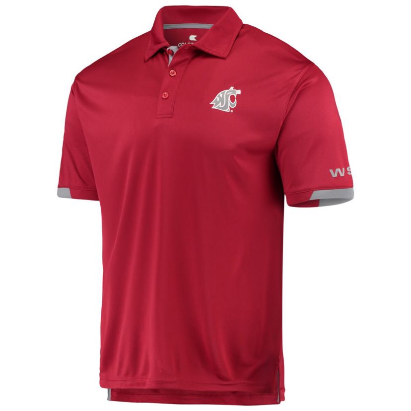 NCAA Washington State Cougars Santry Lightweight Polo