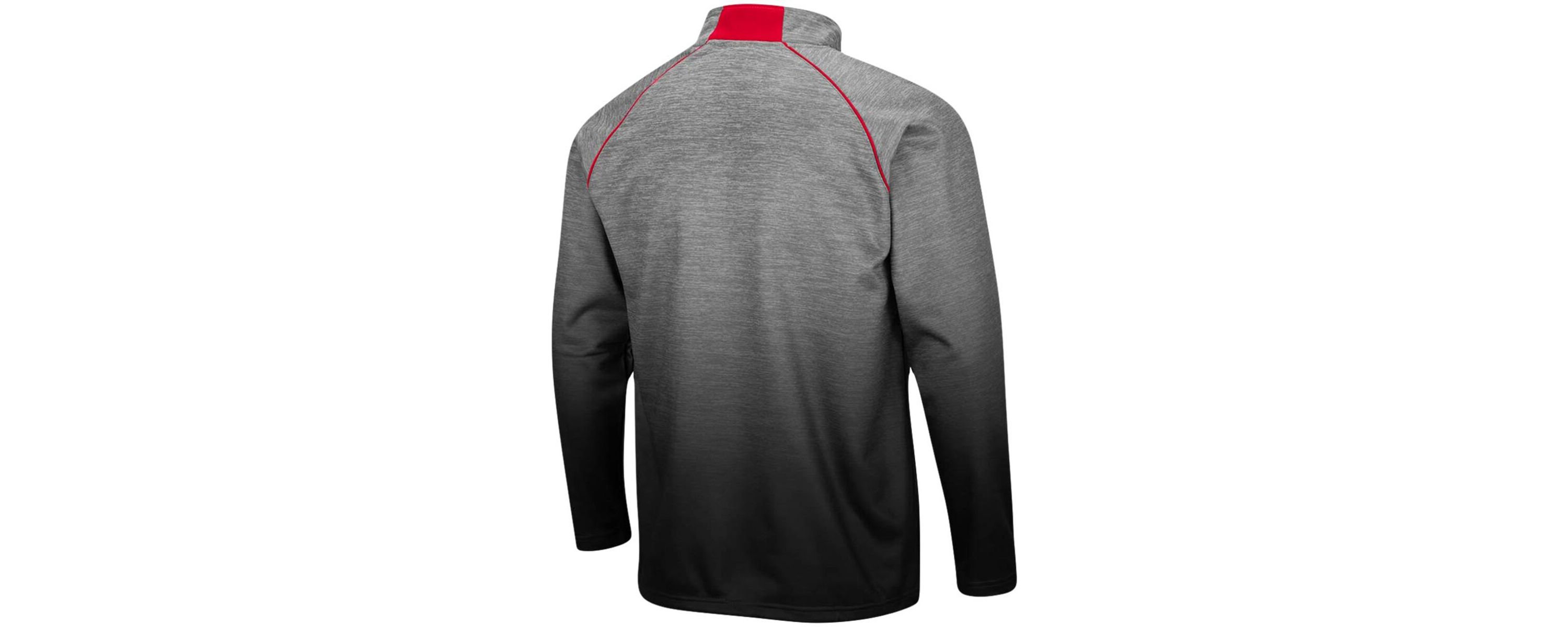 NCAA ed Nebraska Huskers Sitwell Sublimated Quarter-Zip Pullover Jacket