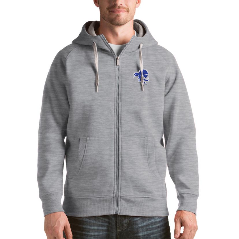 NCAA Heather Seton Hall Pirates Victory Full-Zip Hoodie