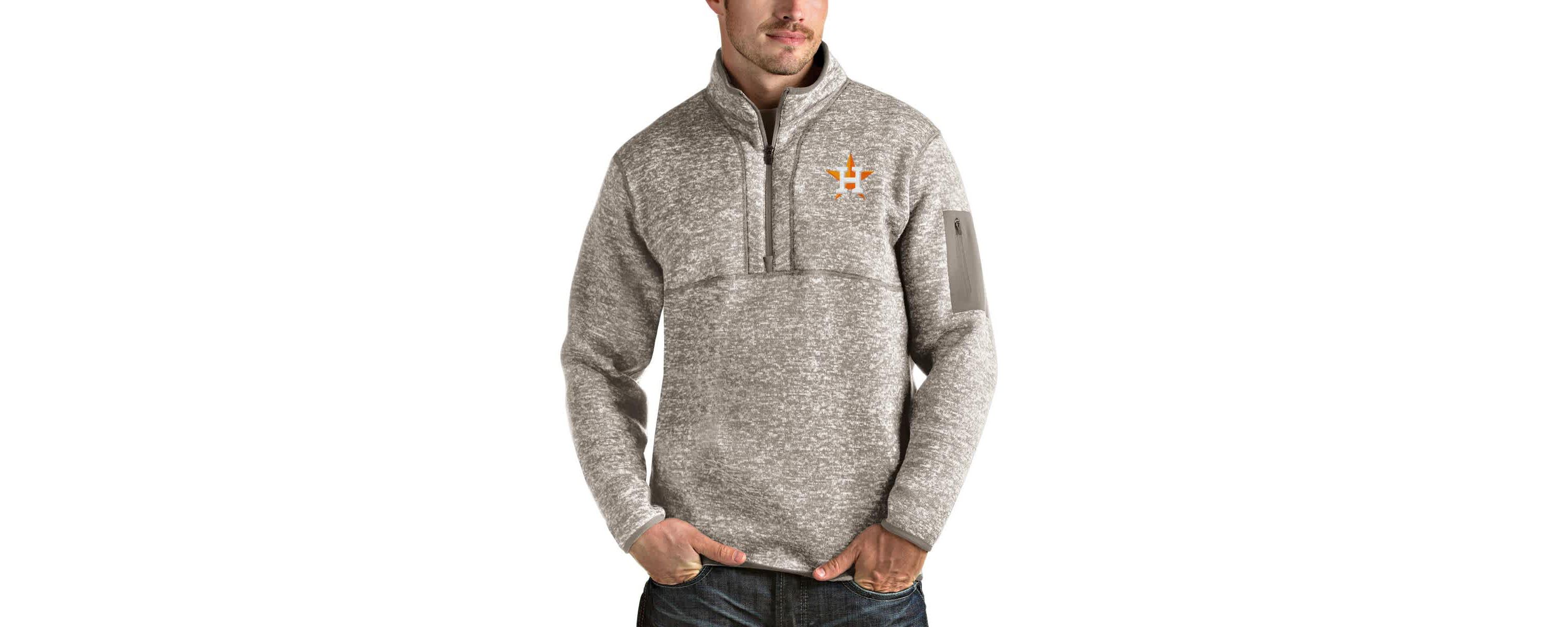 MLB Houston Astros Fortune Quarter-Zip Pullover Jacket
