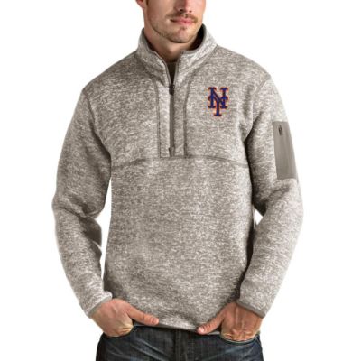 MLB New York Mets Fortune Quarter-Zip Pullover Jacket