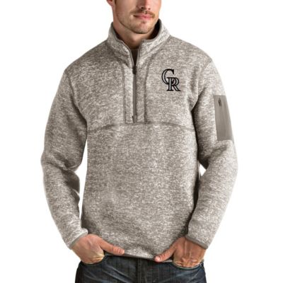 MLB Colorado Rockies Fortune Quarter-Zip Pullover Jacket