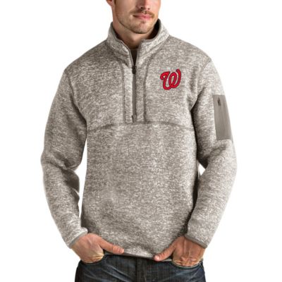 MLB Washington Nationals Fortune Quarter-Zip Pullover Jacket