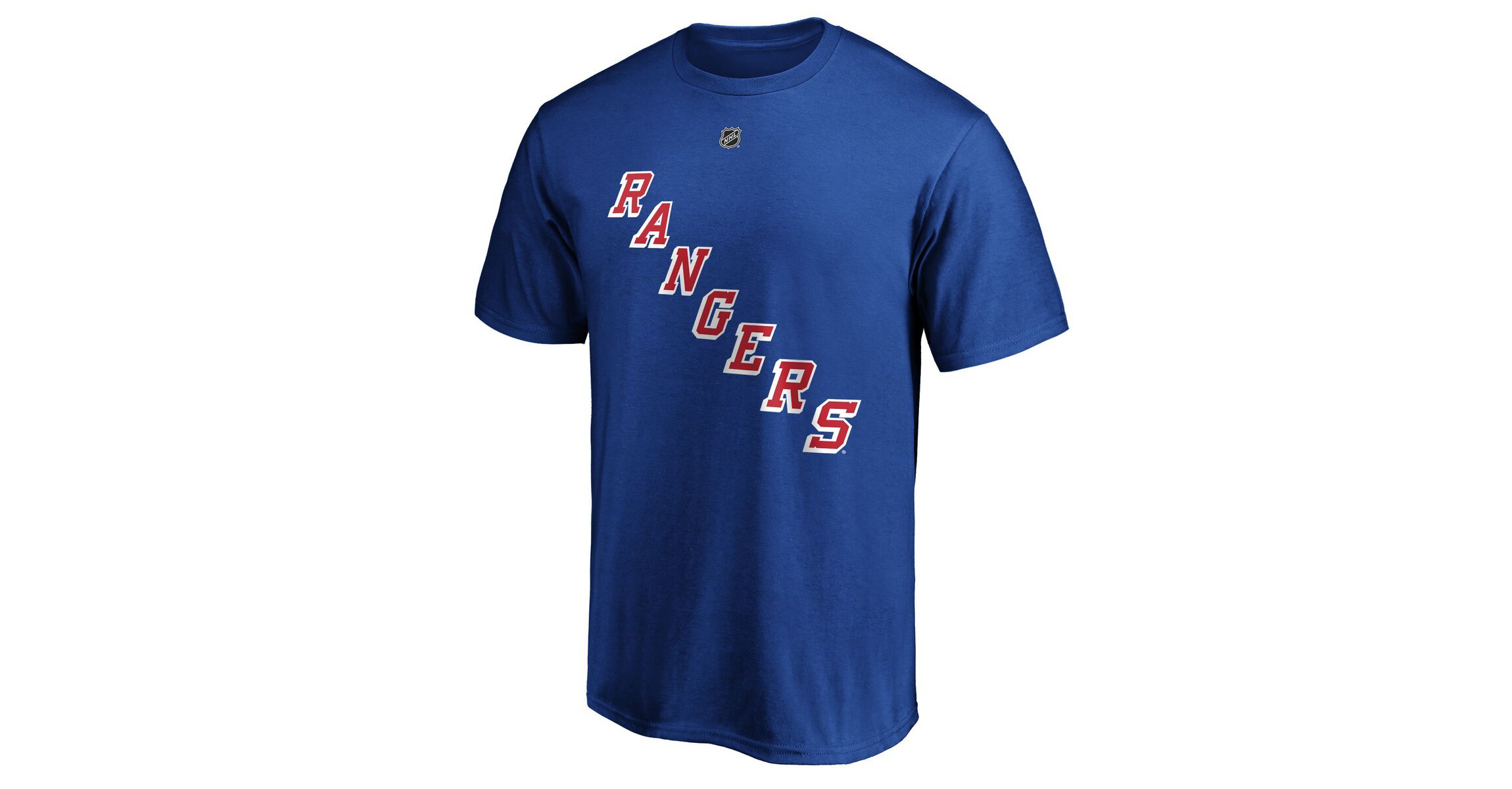 NHL Fanatics Artemi Panarin New York Rangers Player Authentic Stack Name & Number T-Shirt