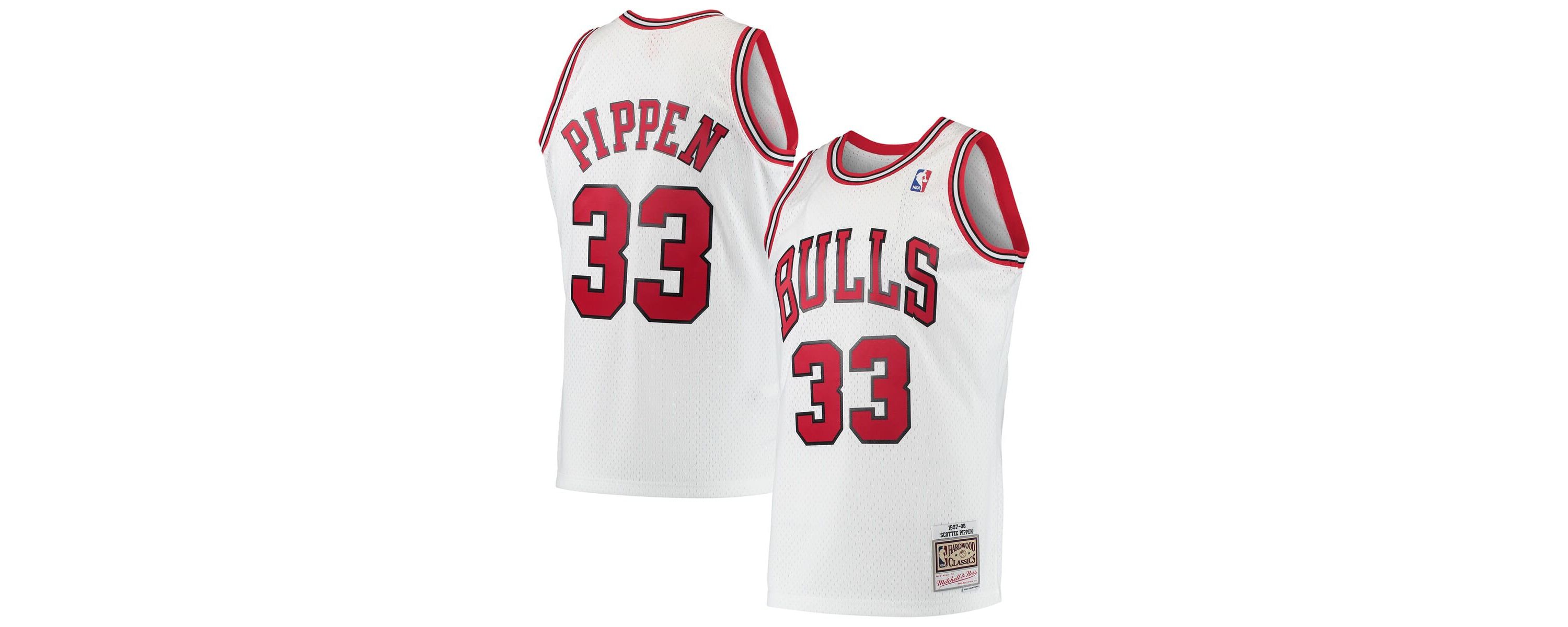 NBA Scottie Pippen Chicago Bulls Hardwood Classics Swingman Jersey