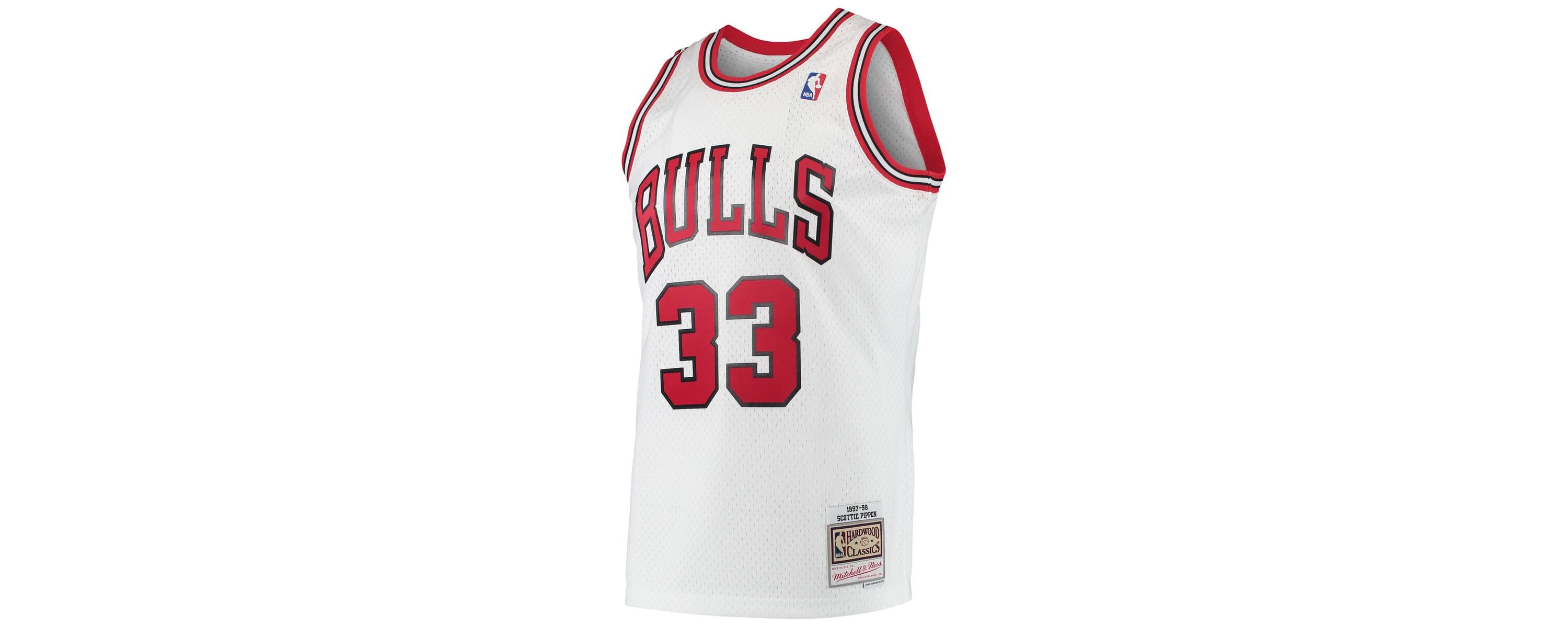 NBA Scottie Pippen Chicago Bulls Hardwood Classics Swingman Jersey