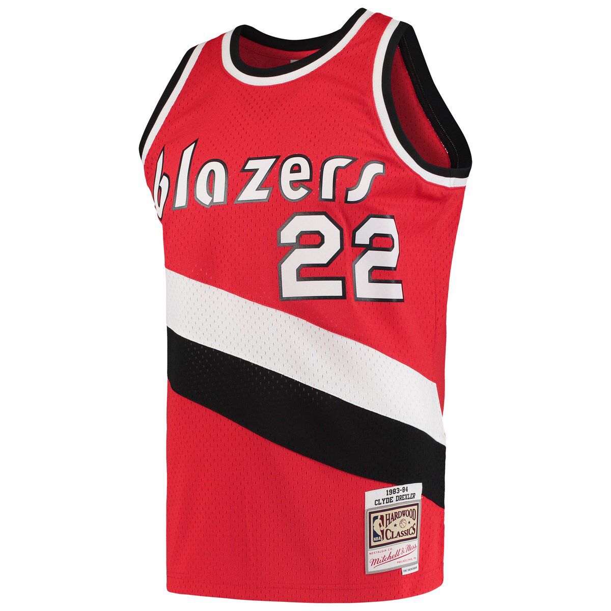 NBA Clyde Drexler Portland Trail Blazers 1983/84 Hardwood Classics Swingman Jersey