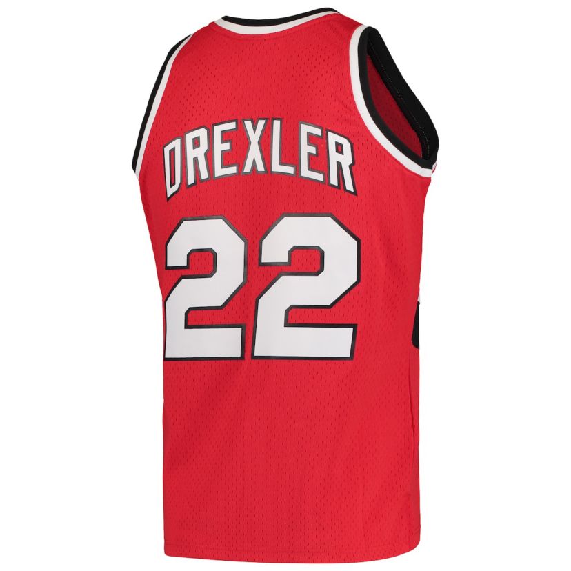 NBA Clyde Drexler Portland Trail Blazers 1983/84 Hardwood Classics Swingman Jersey