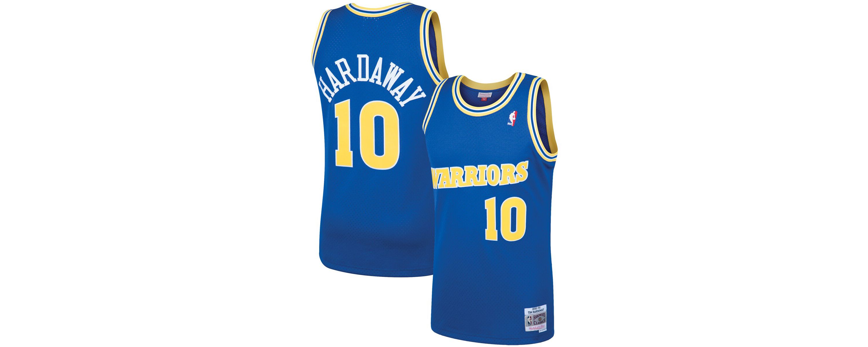 NBA Tim Hardaway Golden State Warriors 1990/91 Hardwood Classics Swingman Jersey