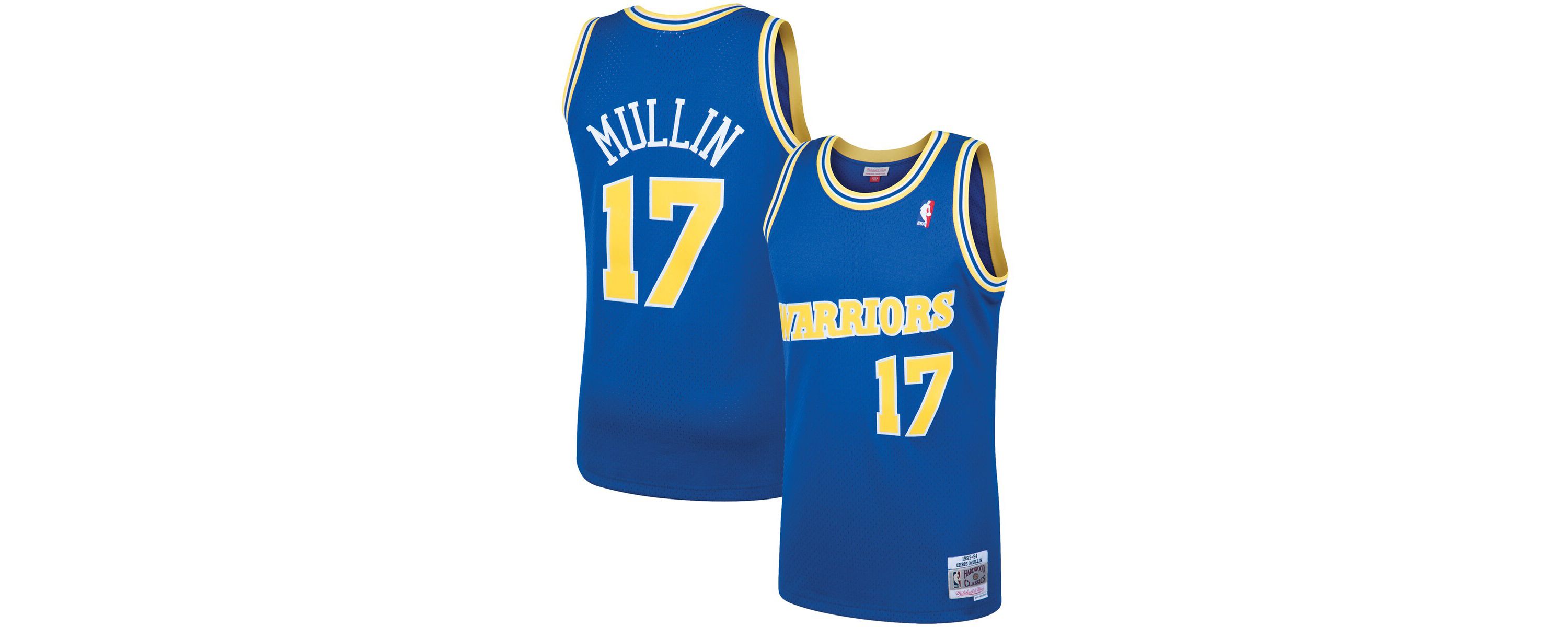 NBA Chris Mullin Golden State Warriors 1993/94 Hardwood Classics Swingman Jersey