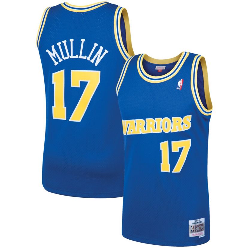 NBA Chris Mullin Golden State Warriors 1993/94 Hardwood Classics Swingman Jersey