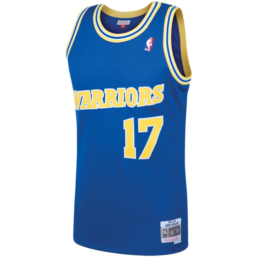 NBA Chris Mullin Golden State Warriors 1993/94 Hardwood Classics Swingman Jersey