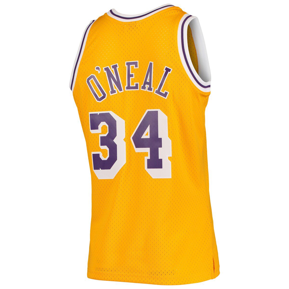 NBA Shaquille ONeal Los Angeles Lakers 1996/97 Hardwood Classics Swingman Jersey